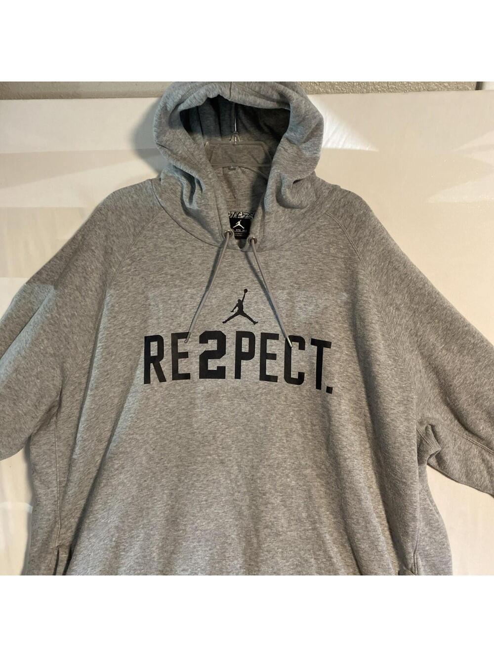 Jordan Derek Jeter Re2pect Hoodie Men’s size 3XL XXXL Jump Man Preowned